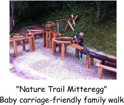 "Nature Trail Mitteregg"       Baby carriage-friendly family walk